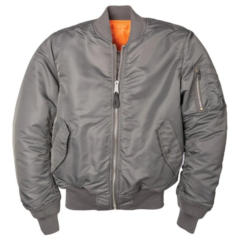 Sami Miro Vintage x Alpha Industries Men's MA-1 Reversible Flight Bomber Jacket